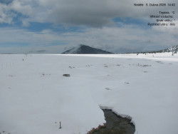 Luční bouda, pramen Bílého Labe