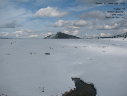 Luční bouda, pramen Bílého Labe