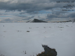 Luční bouda, pramen Bílého Labe