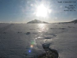 Luční bouda, pramen Bílého Labe