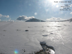 Luční bouda, pramen Bílého Labe