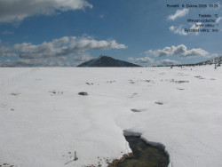 Luční bouda, pramen Bílého Labe