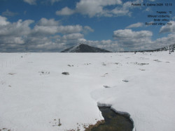 Luční bouda, pramen Bílého Labe