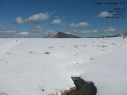 Luční bouda, pramen Bílého Labe