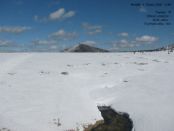 Luční bouda, pramen Bílého Labe