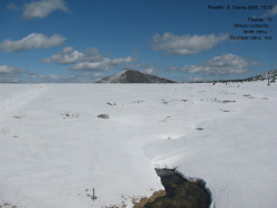 Luční bouda, pramen Bílého Labe