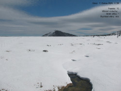 Luční bouda, pramen Bílého Labe