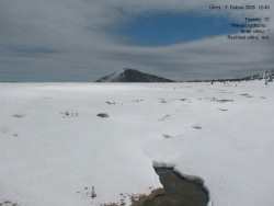 Luční bouda, pramen Bílého Labe