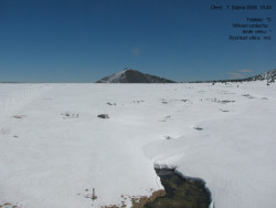 Luční bouda, pramen Bílého Labe