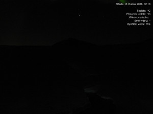 Luční bouda - Luční bouda, pramen Bílého Labe - 8.4.2026 v 02:15 Luční bouda - Luční bouda, pramen Bílého Labe - 8.4.2026 v 02:15