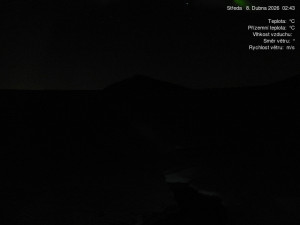 Luční bouda - Luční bouda, pramen Bílého Labe - 8.4.2026 v 02:45 Luční bouda - Luční bouda, pramen Bílého Labe - 8.4.2026 v 02:45