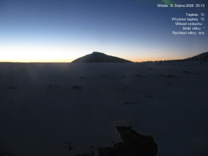 Luční bouda - Luční bouda, pramen Bílého Labe - 8.4.2026 v 05:15 Luční bouda - Luční bouda, pramen Bílého Labe - 8.4.2026 v 05:15