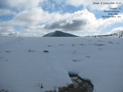 Luční bouda, pramen Bílého Labe