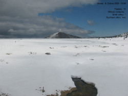 Luční bouda, pramen Bílého Labe