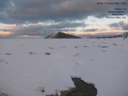 Luční bouda, pramen Bílého Labe