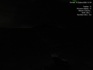 Luční bouda - Luční bouda, pramen Bílého Labe - 9.4.2026 v 01:45 Luční bouda - Luční bouda, pramen Bílého Labe - 9.4.2026 v 01:45