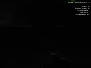 Luční bouda - Luční bouda, pramen Bílého Labe - 9.4.2026 v 02:15 Luční bouda - Luční bouda, pramen Bílého Labe - 9.4.2026 v 02:15