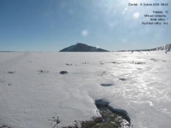 Luční bouda, pramen Bílého Labe