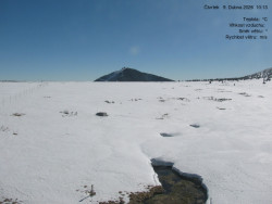 Luční bouda, pramen Bílého Labe