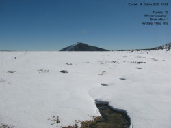 Luční bouda, pramen Bílého Labe