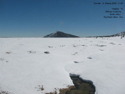 Luční bouda, pramen Bílého Labe