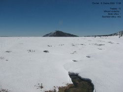 Luční bouda, pramen Bílého Labe