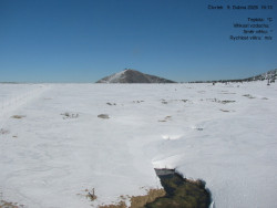 Luční bouda, pramen Bílého Labe