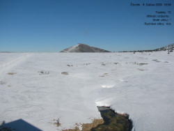 Luční bouda, pramen Bílého Labe