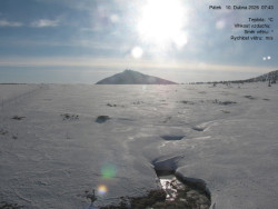 Luční bouda, pramen Bílého Labe