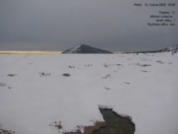 Luční bouda, pramen Bílého Labe