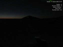 Luční bouda, pramen Bílého Labe