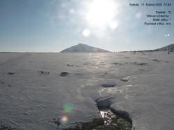 Luční bouda, pramen Bílého Labe