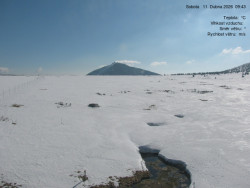 Luční bouda, pramen Bílého Labe