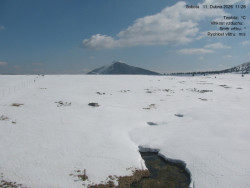 Luční bouda, pramen Bílého Labe