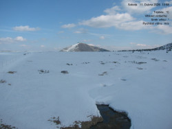 Luční bouda, pramen Bílého Labe