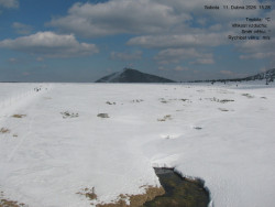 Luční bouda, pramen Bílého Labe