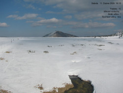 Luční bouda, pramen Bílého Labe