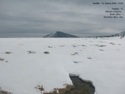 Luční bouda, pramen Bílého Labe