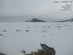 Luční bouda, pramen Bílého Labe