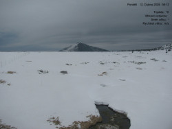 Luční bouda, pramen Bílého Labe