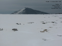 Luční bouda, pramen Bílého Labe