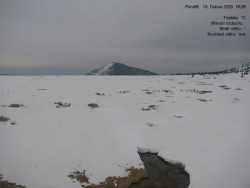 Luční bouda, pramen Bílého Labe