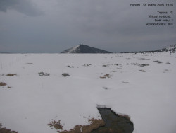 Luční bouda, pramen Bílého Labe