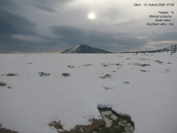 Luční bouda, pramen Bílého Labe