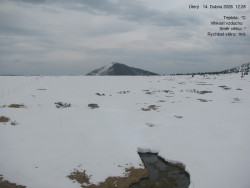 Luční bouda, pramen Bílého Labe