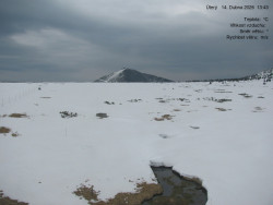 Luční bouda, pramen Bílého Labe