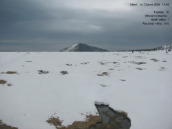 Luční bouda, pramen Bílého Labe