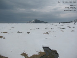 Luční bouda, pramen Bílého Labe