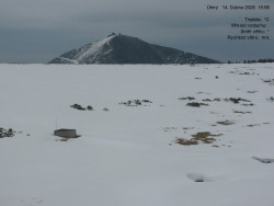 Luční bouda, pramen Bílého Labe