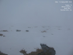 Luční bouda, pramen Bílého Labe